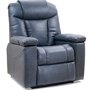 Fauteuil inclinable à élévation chauffant et massant 4 zones Rhodes de Ultra Comfort par Harmony