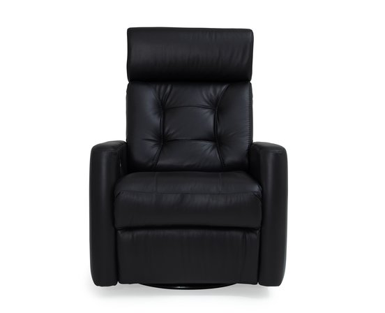 Fauteuil pivotant berçant et motorisé en cuir combo Baltic II de Palliser***LIQUIDATION***