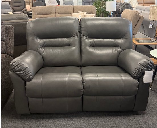Causeuse inclinable Elran tout cuir