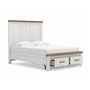 Lit grand format avec rangement Savonport de Ashley