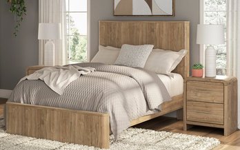 Lit complet à panneaux format double Gramburg de Signature Design par Ashley