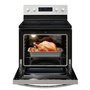 Cuisinière électrique à surface lisse de 30 po avec commandes frontales, four de 5,0 pi³ avec convection véritable et friture à air  Kenmore - KKFTR4.8REARAFC-SS