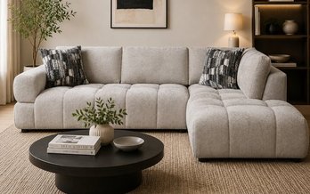 Sofa sectionnel en tissu de Deco-Style
