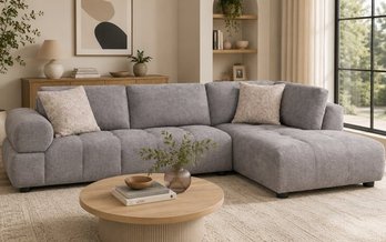 Sofa sectionnel en tissu de Deco-Style