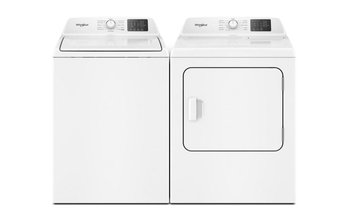 Ensemble de laveuse et sécheuse Whirlpool - WTW4107SW-YWED4105SW