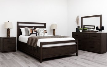 Mobilier de chambre Vista 4 mcx format grand lit de Mako