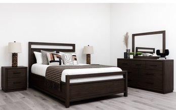 Mobilier de chambre Vista 4 mcx format très grand lit de Mako