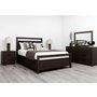 Mobilier de chambre Vista 4 mcx format très grand lit de Mako