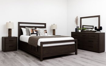 Mobilier de chambre Vista 4 mcx format lit double de Mako
