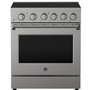 Cuisinière électrique de 30 po avec commandes frontales, four de 5,0 pi³ avec convection véritable et friture à air, Kenmore PRO - KKProERFC30X5-AFC