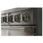 Cuisinière électrique de 30 po avec commandes frontales, four de 5,0 pi³ avec convection véritable et friture à air, Kenmore PRO - KKProERFC30X5-AFC