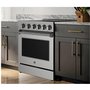 Cuisinière électrique de 30 po avec commandes frontales, four de 5,0 pi³ avec convection véritable et friture à air, Kenmore PRO - KKProERFC30X5-AFC