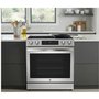 Cuisinière électrique de 30 po avec commandes frontales et four à convection de 6,1 pi³, Kenmore - KKFTR6.1-FCC-SS