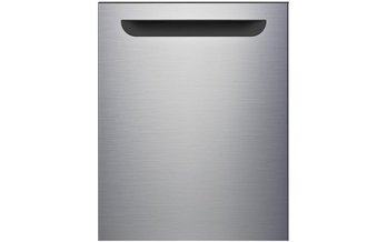Lave-vaisselle encastré ultra silencieux 49 dBA, cuve en acier inoxydable, 2 paniers, désinfection à la vapeur, Kenmore - KKDW2RPH-49SS