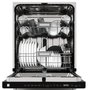 Lave-vaisselle encastré ultra silencieux 49 dBA, cuve en acier inoxydable, 2 paniers, désinfection à la vapeur, Kenmore - KKDW2RPH-49SS