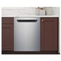 Lave-vaisselle encastré ultra silencieux 49 dBA, cuve en acier inoxydable, 2 paniers, désinfection à la vapeur, Kenmore - KKDW2RPH-49SS