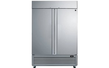 Congélateur/réfrigérateur commercial convertible à 2 portes de 49 pi³ avec dégivrage automatique, Kenmore Pro - KKpro2D49SS