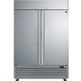Congélateur/réfrigérateur commercial convertible à 2 portes de 49 pi³ avec dégivrage automatique, Kenmore Pro - KKpro2D49SS