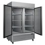 Congélateur/réfrigérateur commercial convertible à 2 portes de 49 pi³ avec dégivrage automatique, Kenmore Pro - KKpro2D49SS