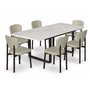 Mobilier de salle à manger extensible 7 mcx Burton de Amisco