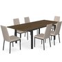 Mobilier de salle à manger extensible 7 mcx ZOOM de Amisco