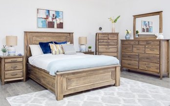 Mobilier de chambre Tofino 4 mcx format très grand lit de Mako