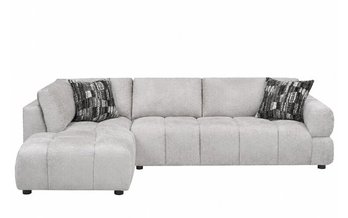 Sofa sectionnel chaise à gauche en tissu de Deco-Style