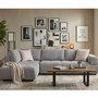 Sofa sectionnel chaise à gauche en tissu de Deco-Style