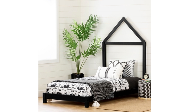 South Shore Sweedi White 16 in. Nightstand 14258 - The Home Depot