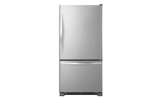 Réfrigérateur à congélateur inférieur 19 pi³ Whirlpool - WRB329RFBM