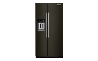 Réfrigérateur côte à côte avec distributeur extérieur d’eau et de glaçons 24,8 pi³ KitchenAid - KRSF705HBS