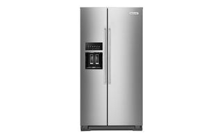 Réfrigérateur côte à côte avec distributeur extérieur d’eau et de glaçons 22,6 pi³ KitchenAid - KRSC703HPS