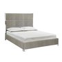 Lit Queen en velours Blair