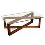 Table de centre en noyer de Verbois