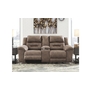 Causeuse inclinable motorisée Stoneland avec console - 3990596C