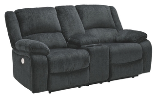 Causeuse inclinable motorisée Draycoll avec console de Ashley - 7650496C
