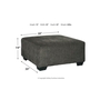 Repose-pieds surdimensionné Ballinasloe de Ashley - 8070308