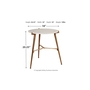 Table d'appoint Chadton de Ashley - A4000004
