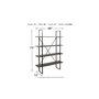 Gilesgrove Bookcase de Ashley - A4000017