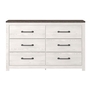 Bureau double 6 tiroirs Gerridan de Signature Design Ashley