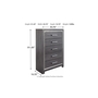 Commode Lodanna de Ashley - B214-46