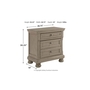 Table de chevet Lettner de Ashley - B733-92