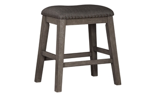 Tabouret de bar rembourré à hauteur de comptoir Caitbrook de Ashley - D388-024