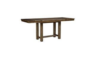 Table de salle à manger avec rallonge à hauteur de comptoir Moriville de Ashley - D631-32