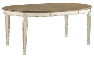 Table de salle à manger avec rallonge Realyn de Ashley - D743-35