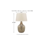 Lampe de table Mari de Ashley - L430664