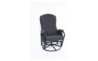 Fauteuil sur billes inclinable berçant et pivotant de Pel