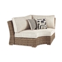 Fauteuil d'angle courbé avec coussin Beachcroft de Ashley - P791-851