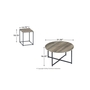 Tables de salon Wadeworth Ensemble de 3 de Ashley - T103-213