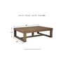 Table de centre Cariton de Ashley - T471-1